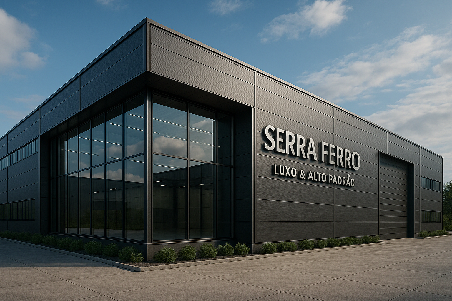 Galpão Industrial em Steel Frame